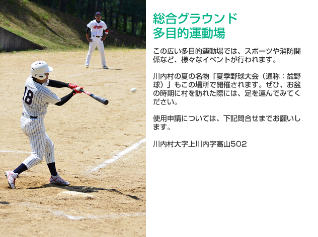 総合グラウンド 多目的運動場の詳細